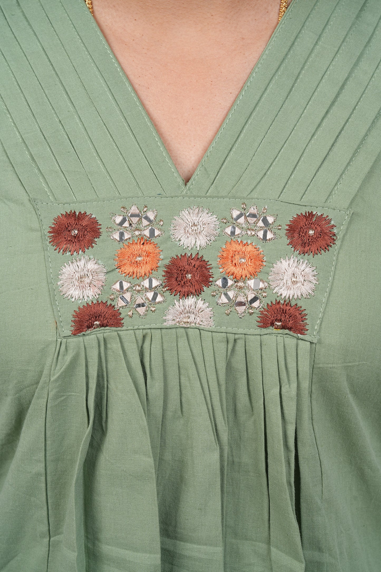 Cotton Cord Set With Plazo Pant
