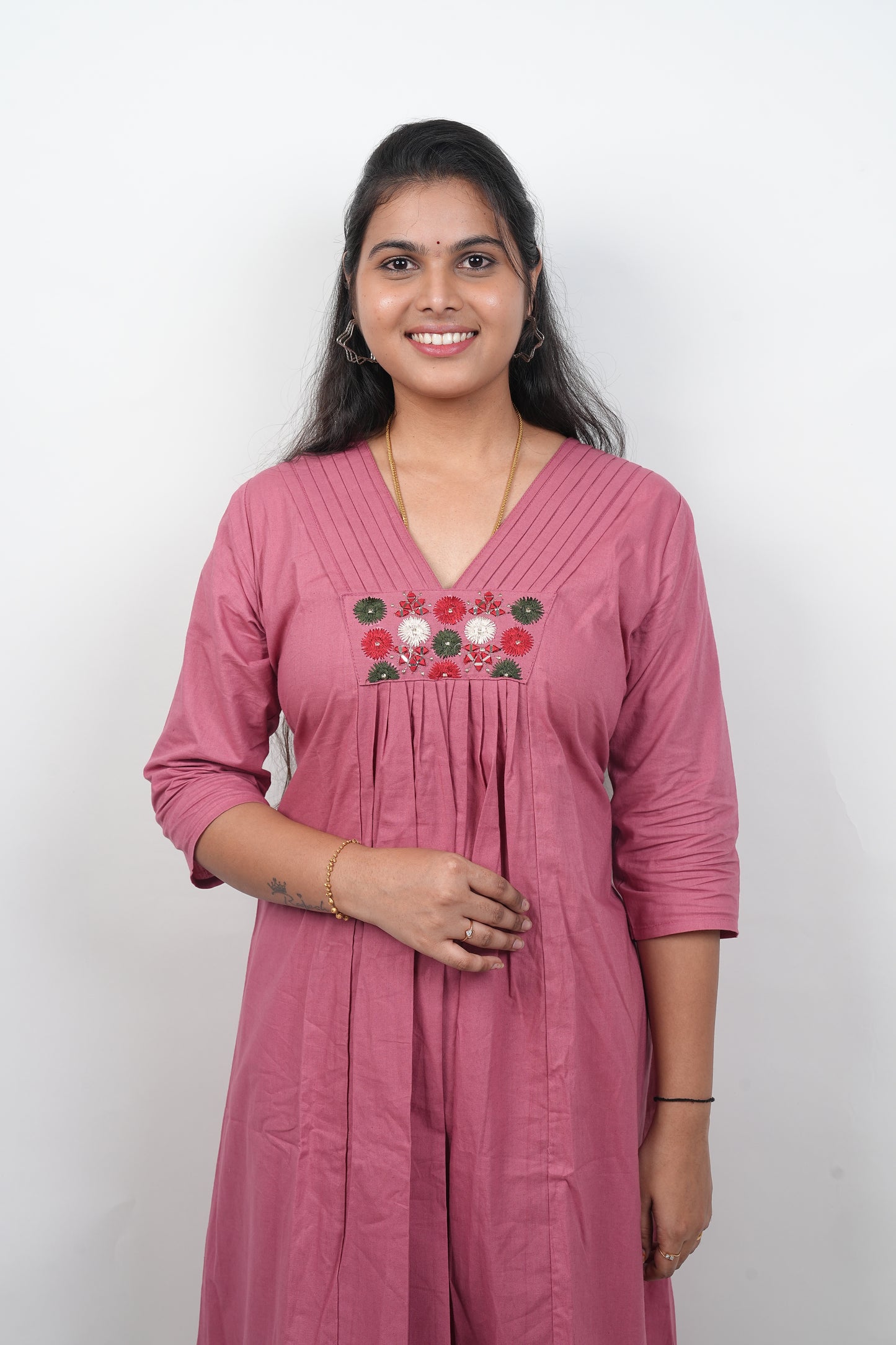 Cotton Cord Set With Plazo Pant