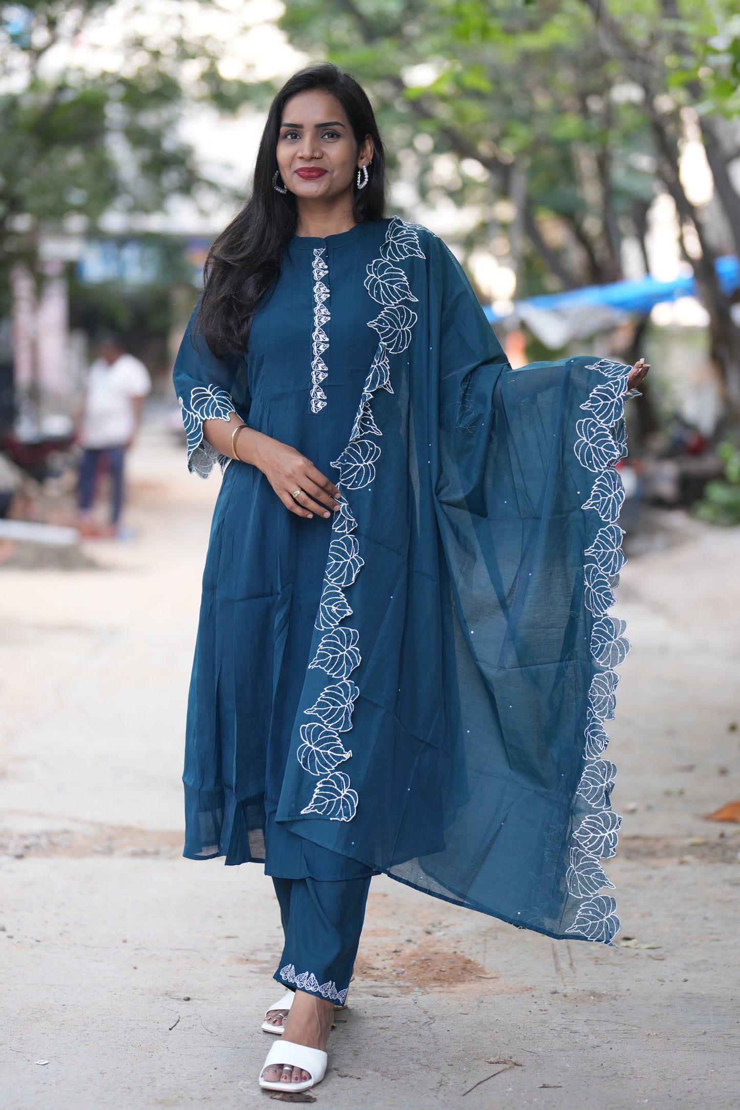 Morpeach Yellow Deisgner Wear 3 Piece Set