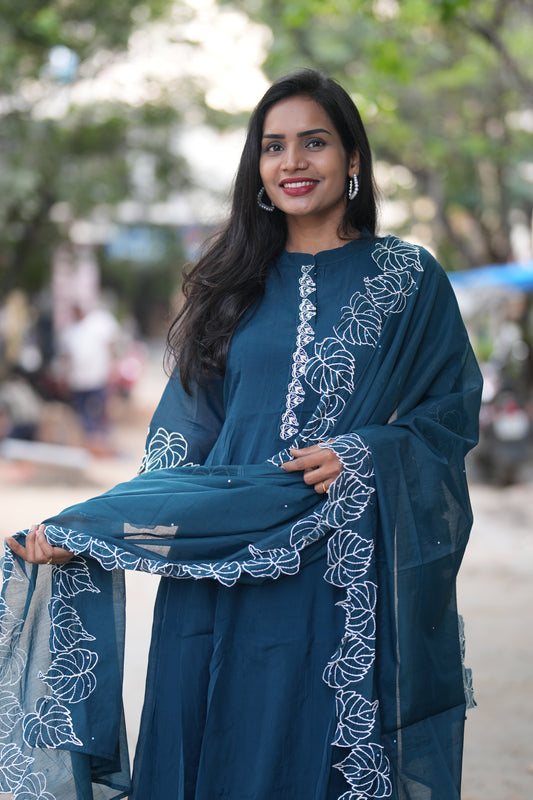 Morpeach Yellow Deisgner Wear 3 Piece Set