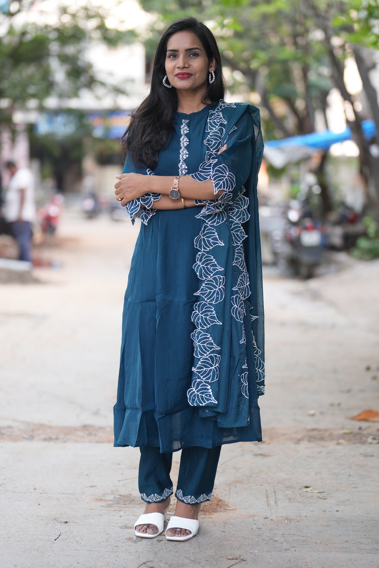 Morpeach Yellow Deisgner Wear 3 Piece Set