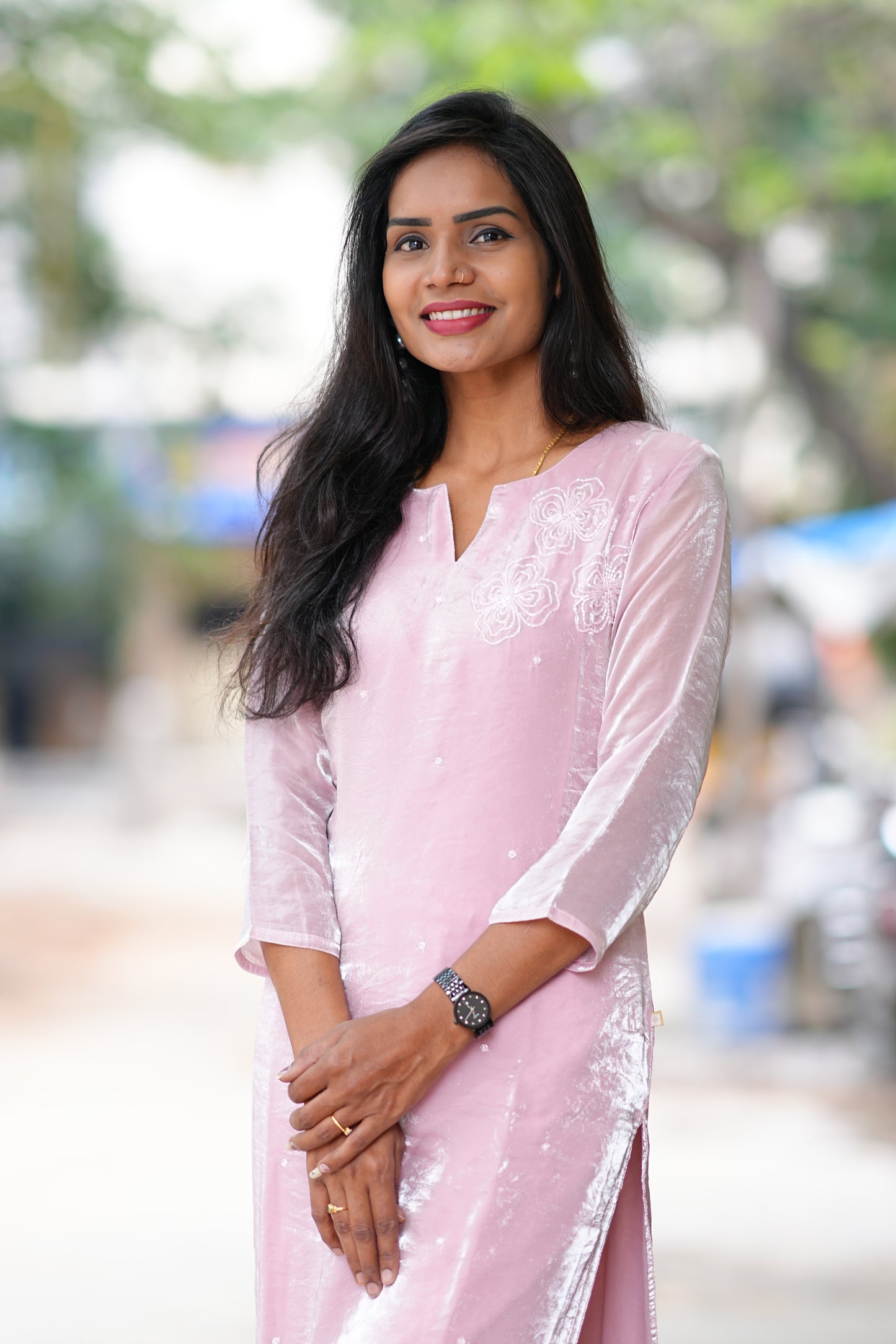 Premium Space Silk Designer Wear cordset