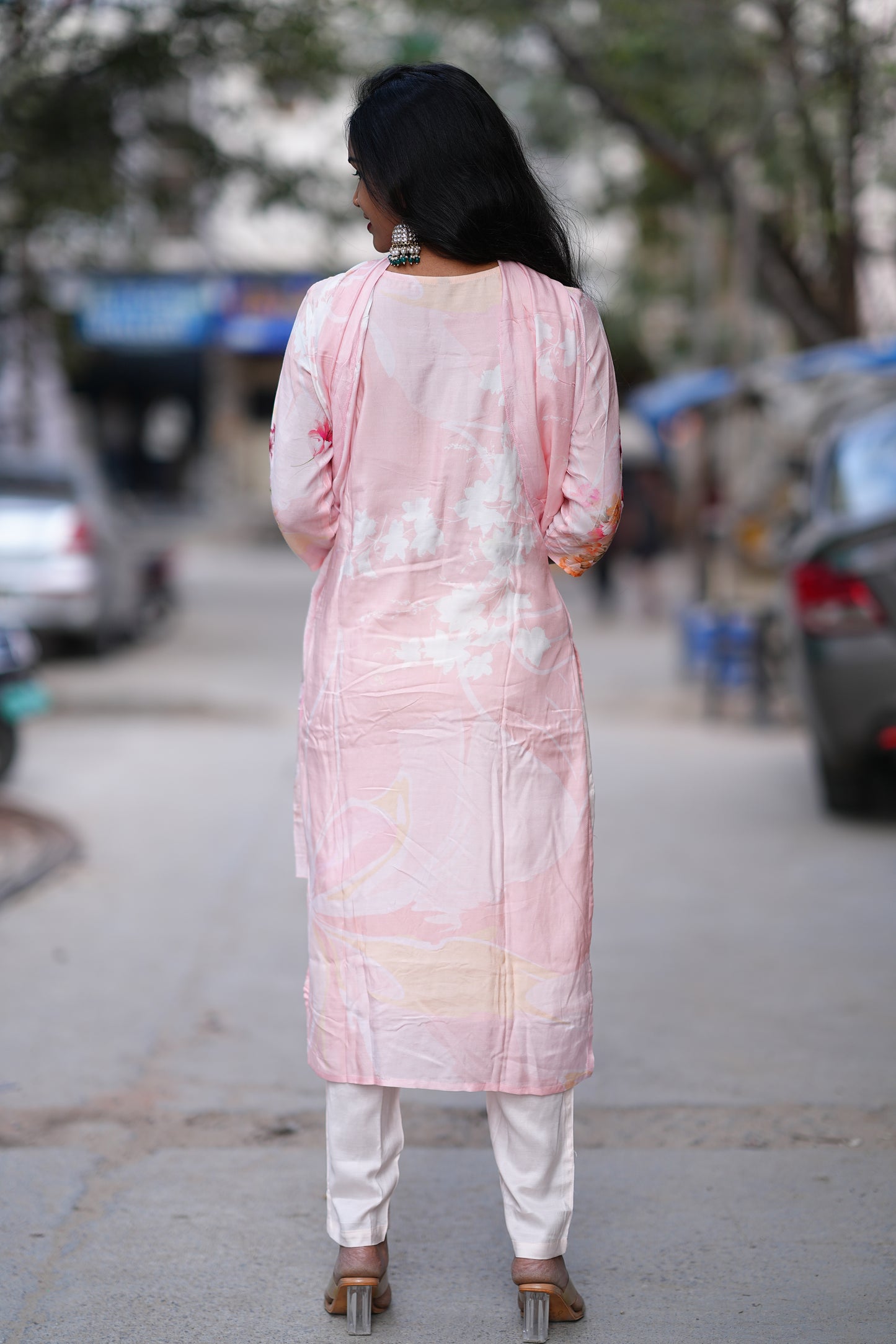 Pure Muslin Festive Wear 2 Piece Set With Complete Lining