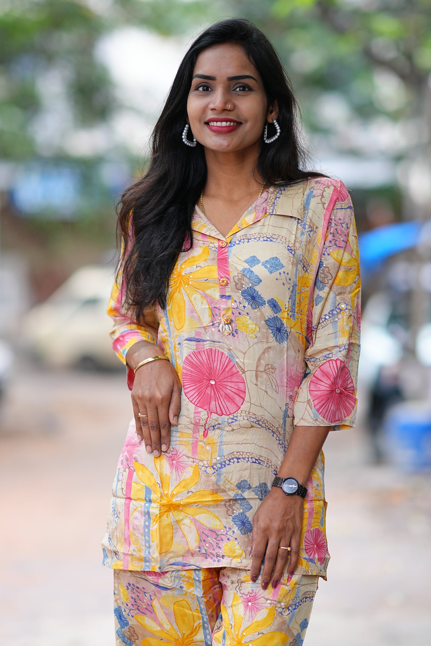 Preimum Viscose Chinon Silk Cordset