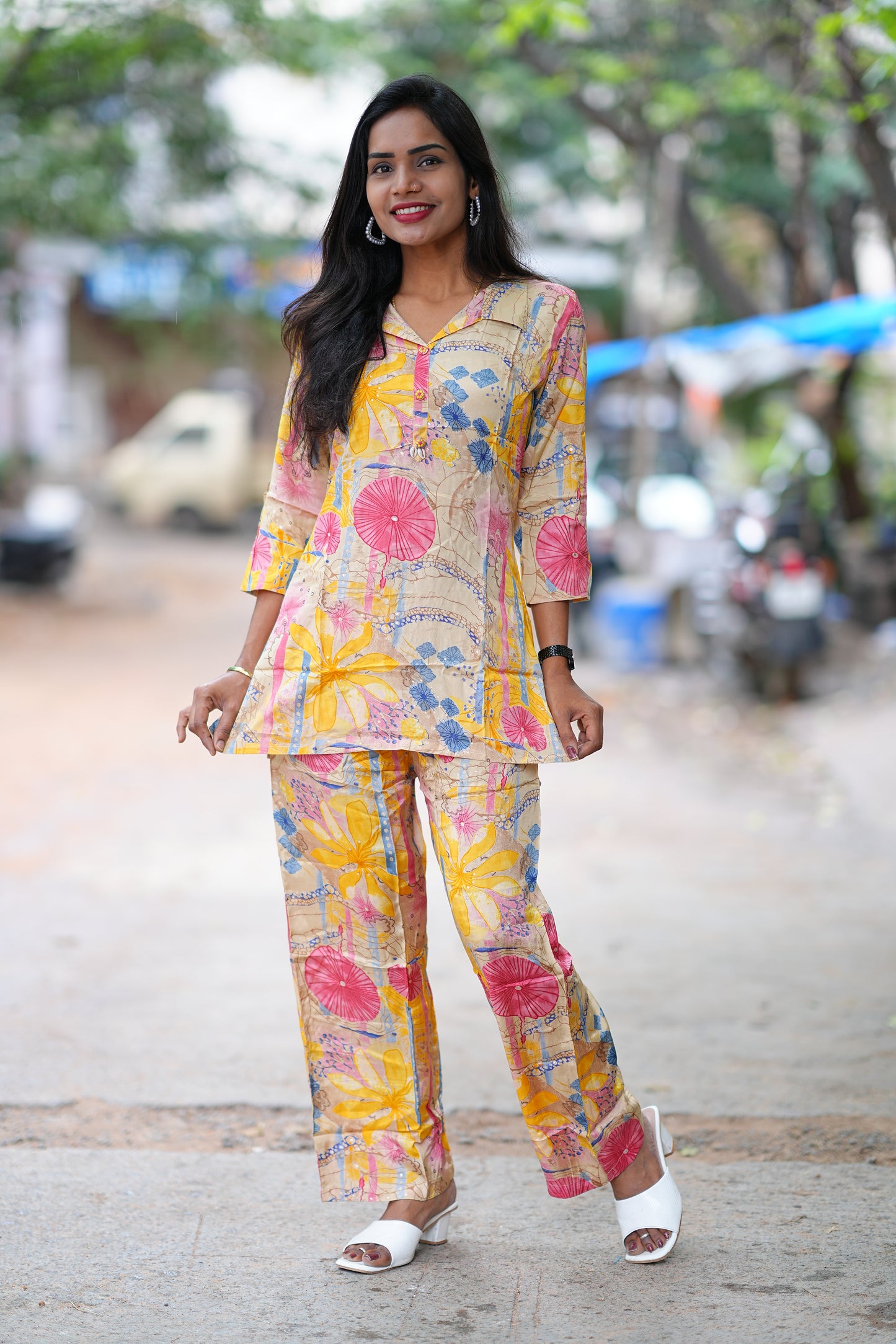 Preimum Viscose Chinon Silk Cordset