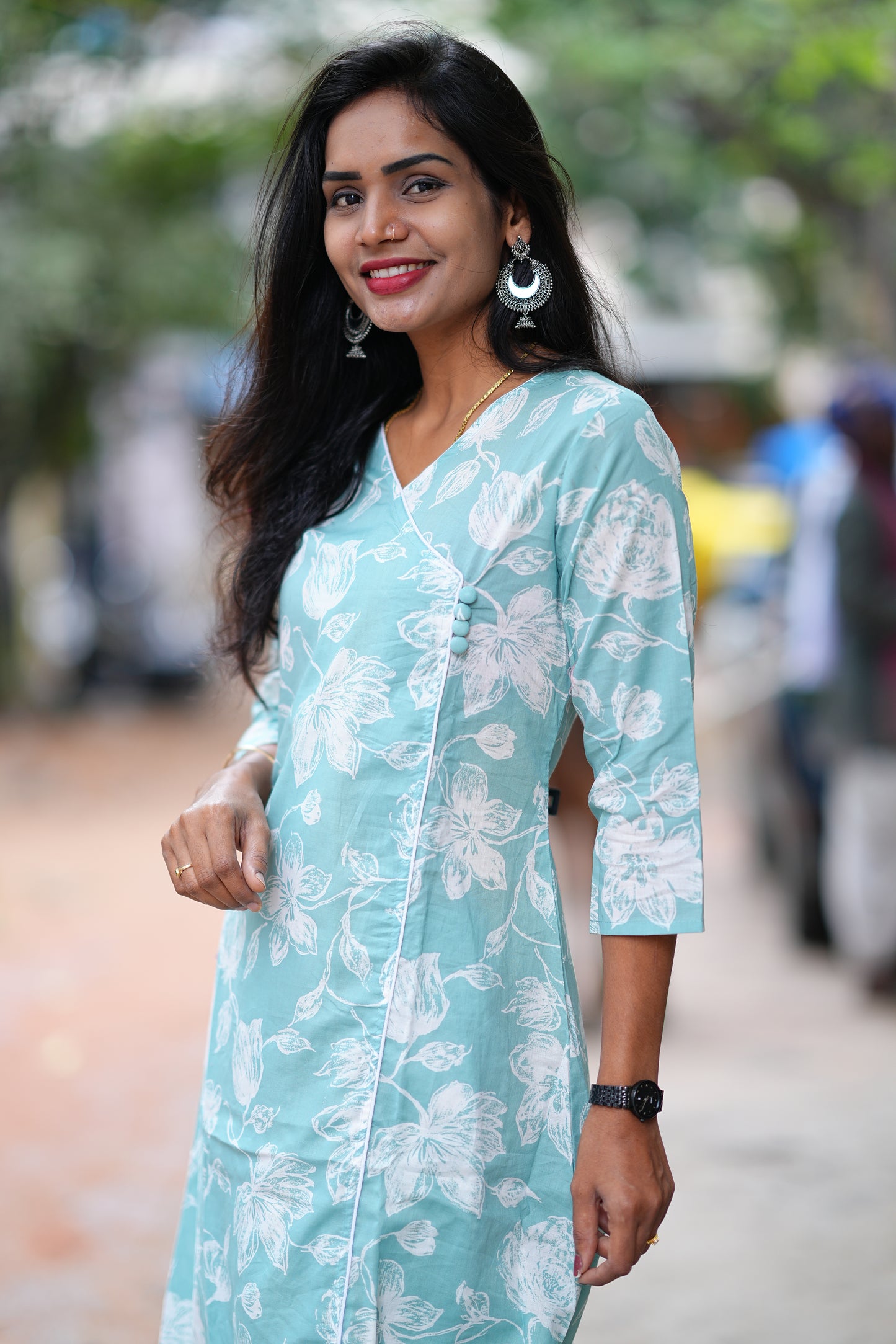 Light Green Jaipur Cotton Office Wear Cordset