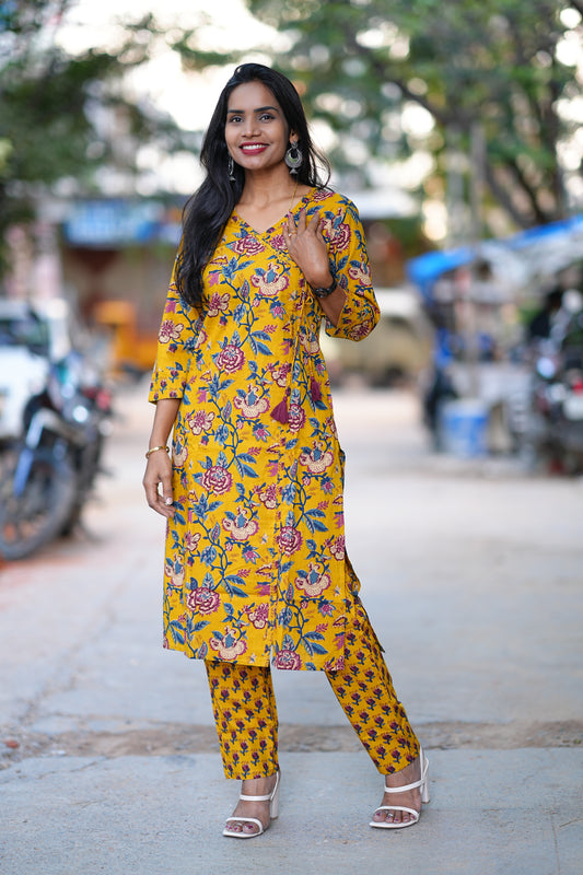 Jaipur Cotton Office Wear cordset