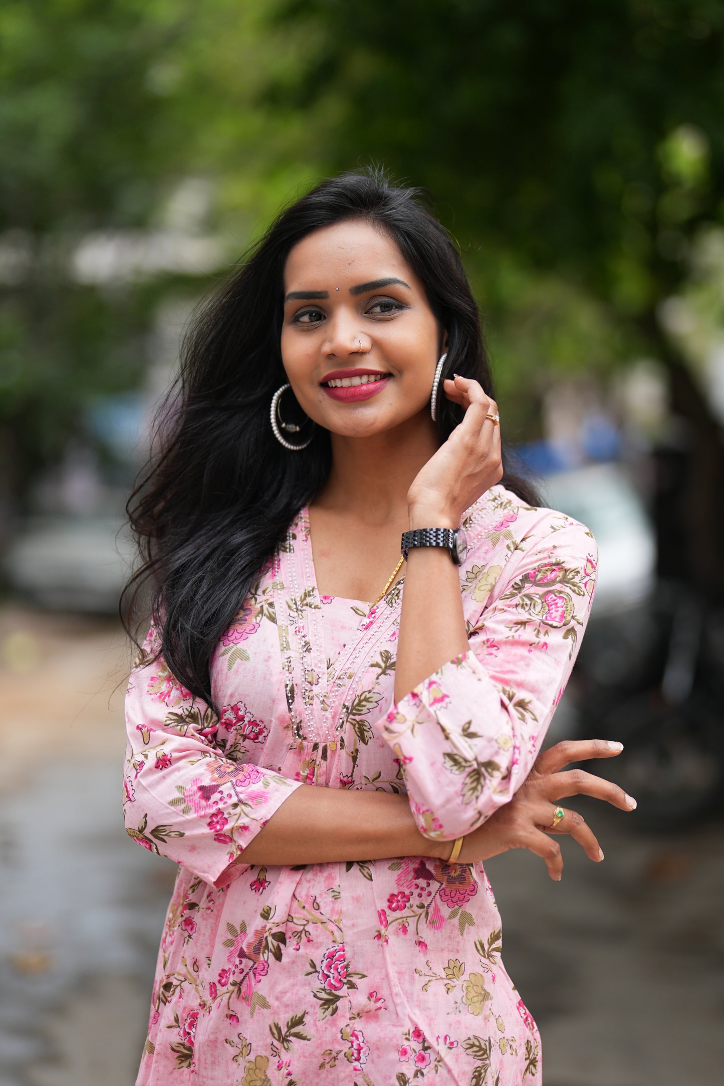 Baby Pink Color Pure Jaipur Cotton Cord Set