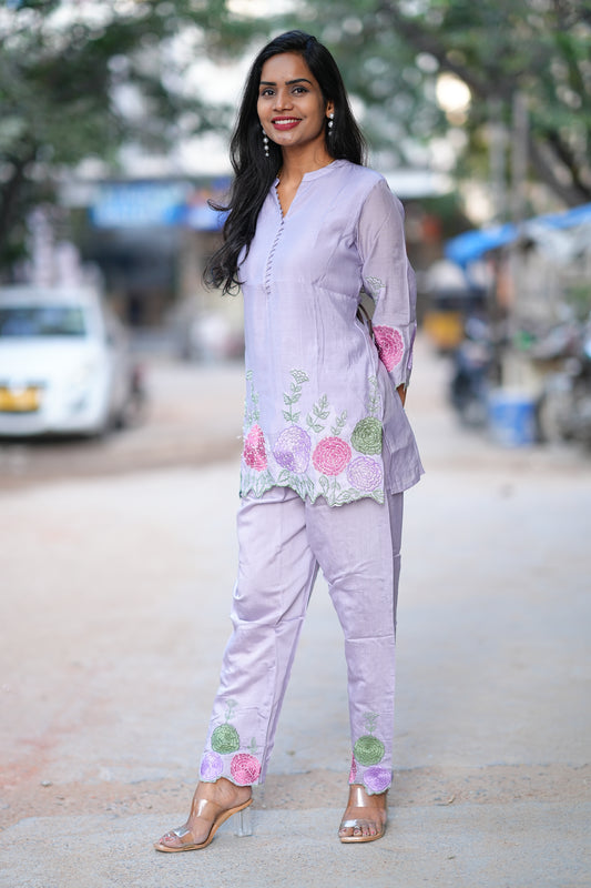 Pure Mul Chandher Designer Wear Cordset