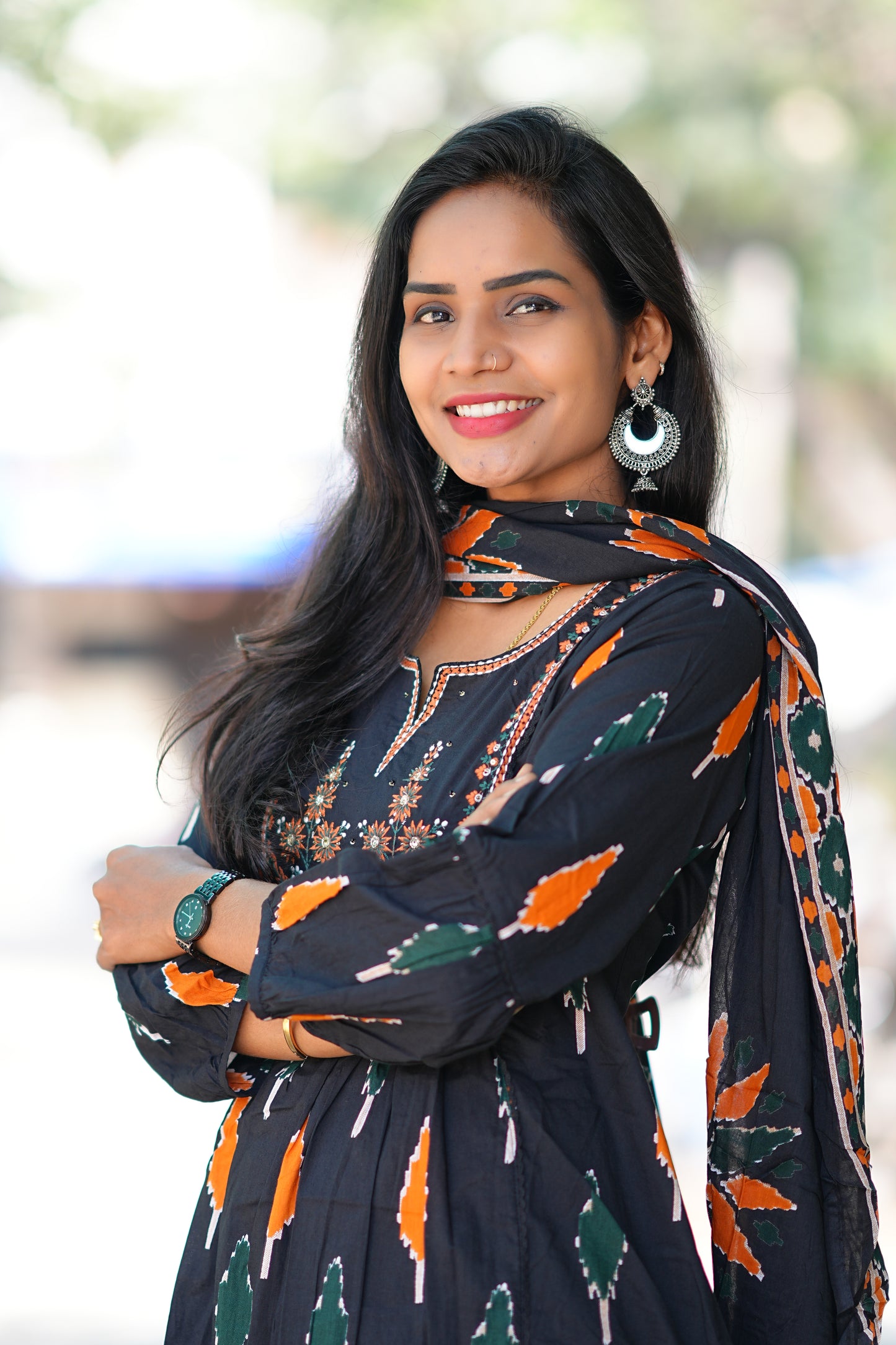 Black Red Combo Jaipur Cotton 3 Piece Set