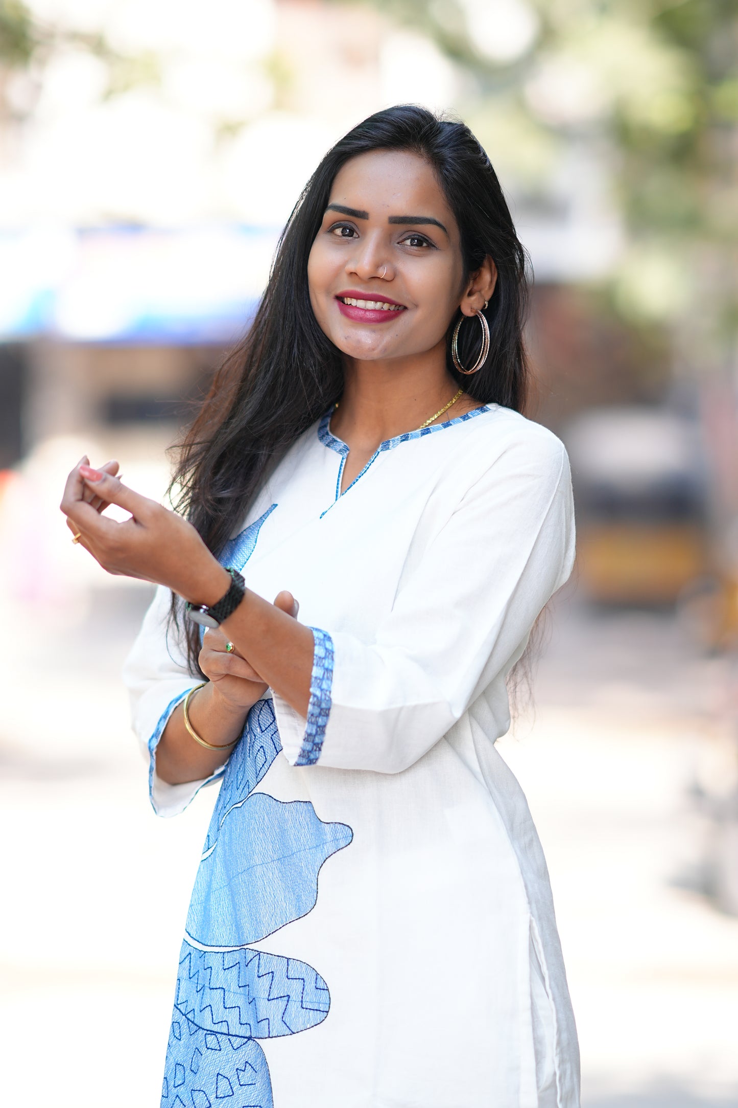 Slub Cotton Designer Cord Set With Complete Lining