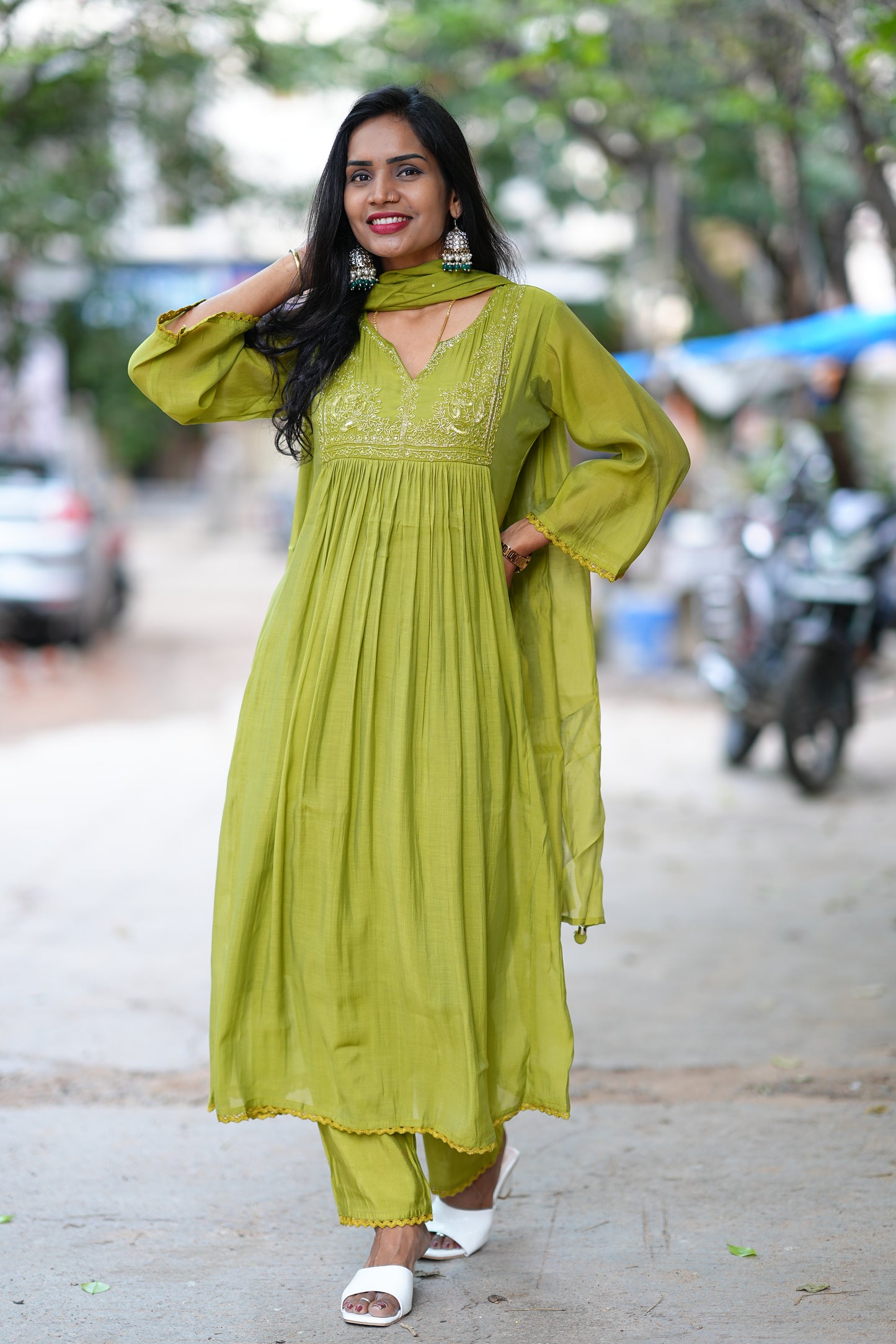 Liril Color Viscose Fabric Premium Party Wear collection