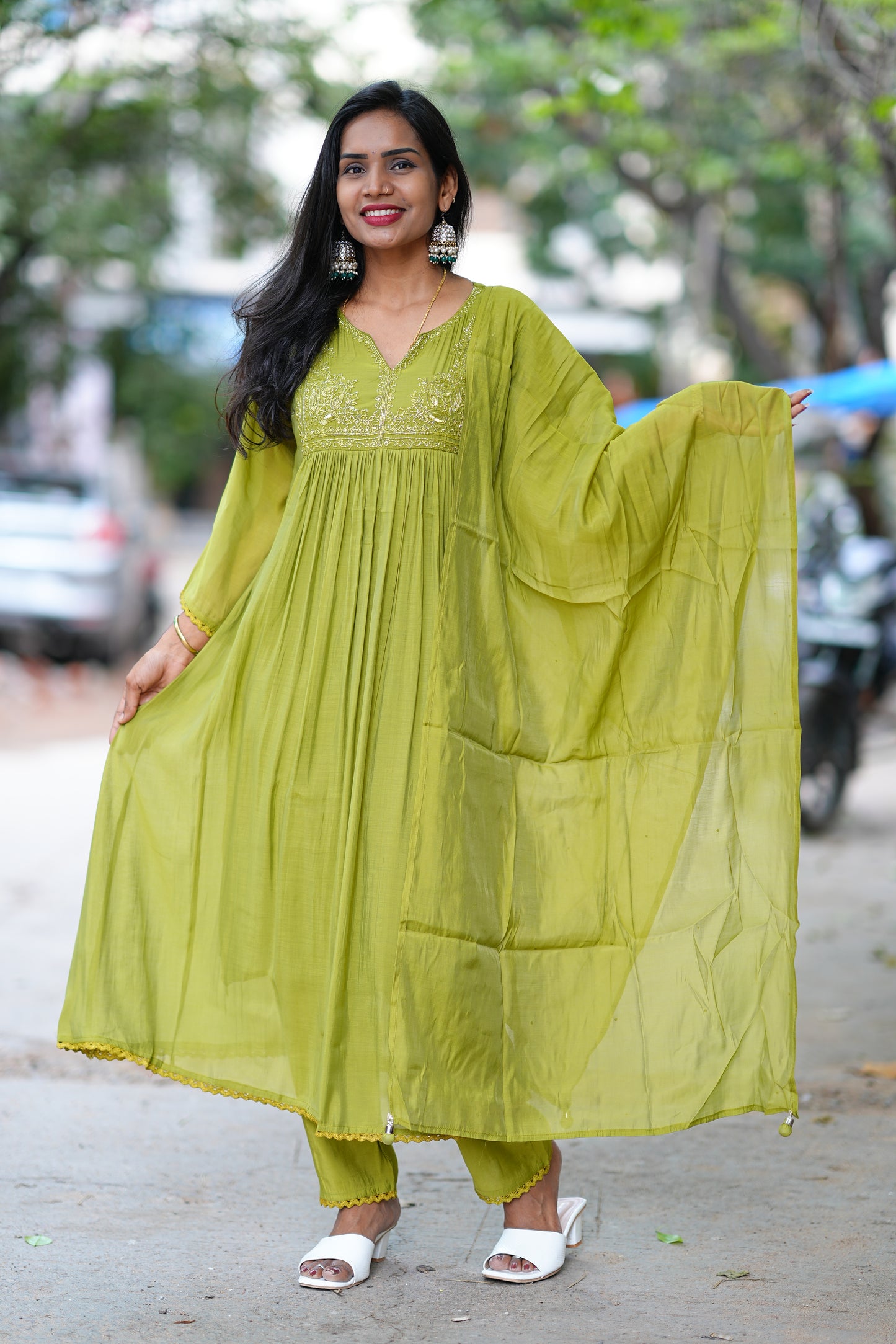 Liril Color Viscose Fabric Premium Party Wear collection