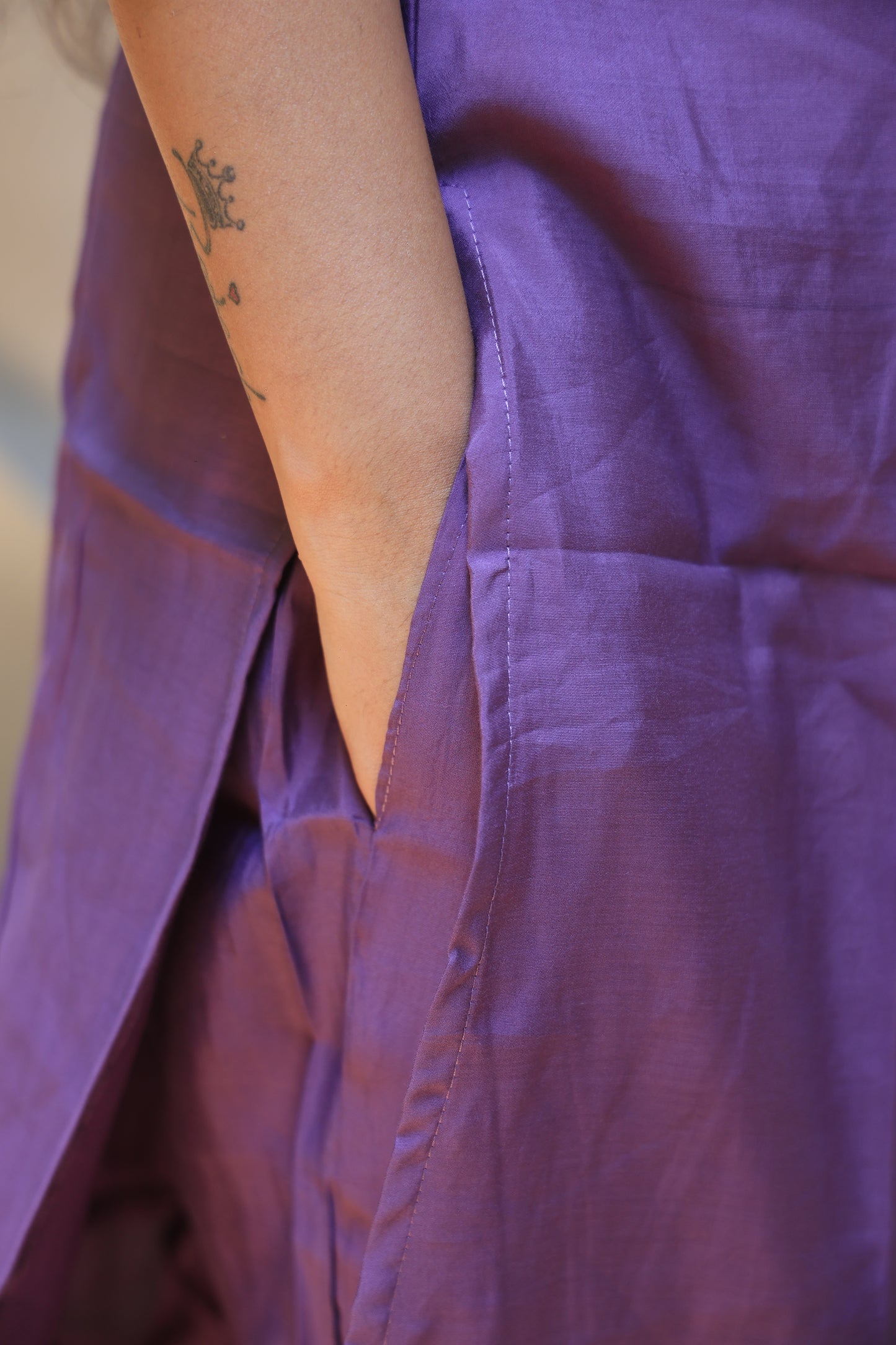 Roma Silk 3 Piece Set With Embroidery Design in York Part